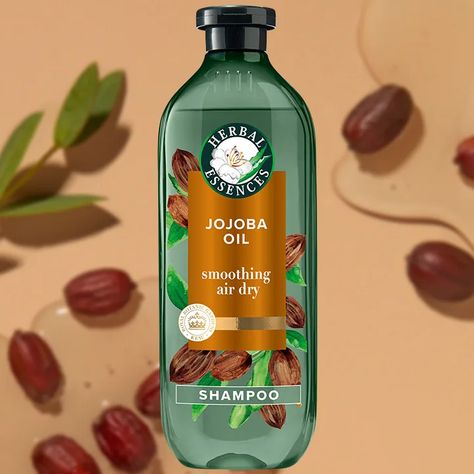 Jojoba Oil Sulfate Free Shampoo | Herbal Essences Dry Conditioner, Pure Aloe Vera, Camellia Oil, Herbal Essences, Sulfate Free Shampoo, Moisturize Hair, Sulfate Free, Soft Hair, Blow Dry