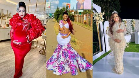 Are you looking for the latest Aso Ebi styles for pregnant women? Choose a gorgeous attire from the variety of options in this post and stay stylish today. Beautiful Short Gowns For Pregnant Women, Free Gown Styles For Pregnant Women, Lace Gown Styles For Pregnant Women, Asoebi Lace Styles For Pregnant Women, Aso Ebi Styles For Pregnant Women, Styles For Pregnant Women, Latest Gown Styles, Aso Ebi Dresses, Aso Ebi Lace