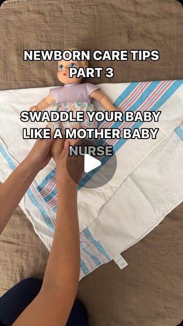 Courtney, RN | Postpartum Care | Breastfeeding | Newborn Care on Instagram: "Everything you need to know about how to swaddle your baby as a first time mom 👇🏻

Hey I’m Courtney, a mother baby nurse and mom of 3 👋🏻

Swaddling with swaddle blankets is not easy and can be very challenging, especially for first time moms (with my first baby I asked every person who came in the room to teach me how to swaddle).

Here are the exact steps to take when swaddling your baby:

👶🏼 lay your blanket down in the shape of a diamond 

👶🏼 fold the top corner down

👶🏼 place the baby on the blanket, place shoulders at the fold 

‼️ you want to make sure the blanket is at or below their shoulders and not above to prevent the swaddle from coming up over baby’s mouth and nose 

👶🏼 wrap one side acros How To Swaddle A Newborn Photography, Swaddle How To, How To Swaddle A Newborn, Velcro Swaddle, Baby Swaddle Pattern, Hip Movement, Love To Dream Swaddle, Mother Baby Nurse, My First Baby