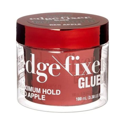 KISS edge fixer GLUED MAX HOLD-RED APPLE Edge Fixer, Apple Shop, Level 7, Hair Supplies, Apple Coloring, Color Care, Hair Gel, All Hair Types, Red Apple