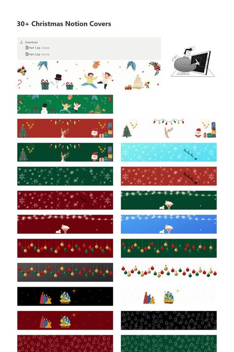 Add a festive look to your templates with these free aesthetic notion covers. Download now. 🎅🏻 Notion Workspace, Notion Cover, Aesthetic Notion, Free Aesthetic, Christmas Cover, Notion Template, Festive Look, Christmas Templates, Holiday Cheer