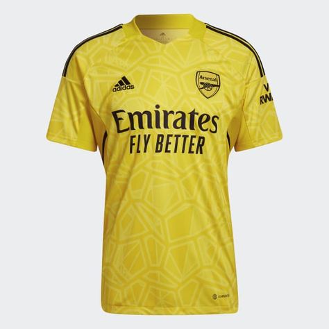 Arsenal Kit, Football Logo Design, Goalkeeper Kits, Arsenal Jersey, Sports Tshirt Designs, Team Logo Design, Football Logo, Team Wear, Yellow Shirts