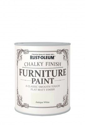 Chalky Finish Furniture Paint How To Paint Color Chart, Fire Brick, Paint And Paper Library, Rust Oleum, Furniture Paint, Clotted Cream, Paint Can, Chalk White, White Furniture