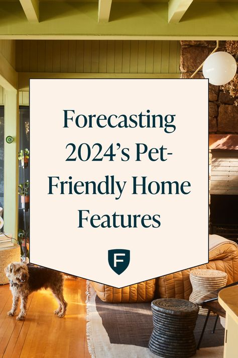 Explore 2024's pet-friendly interior design trends with predictions from experts. Redefine your space for ultimate pet-forward living. Pet Friendly House Design, Pet Friendly Home Ideas, Pet Friendly Decor, Pet Friendly Interior Design, Pet Friendly Living Room, Dog Living Room, Dog Behaviorist, Pet Doors, Pet Spaces