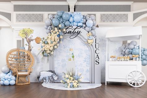 Baby Lucas 🍯 ••••••••••••••••••••• Event & Balloon Stylist @nedordecor Branding & logo design @dandscreationsco Floral stylist… | Instagram Baby Dior Theme Party, Dior Baby Shower Theme, Dior Theme, Hospital Decoration, Stylist Instagram, Baby Boy Balloons, Prince Birthday Party, Bebe Shower, Pooh Party