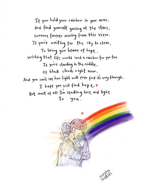 Tomorrow is rainbow baby day* 🌈 A few of you asked for something to mark it ❤️. (I know not everyone is fond of this term but for those of you who are and who do use it, whether you have your rainbow baby or you are hoping one day to meet them - this one is for you.) Rainbow Baby Announcement To Husband, Rainbow Baby Quotes, Baby Poems, Baby Announcement To Husband, Rainbow Baby Announcement, Sending Love And Light, Pregnancy Announcement To Husband, Baby Quotes, Rainbow Baby