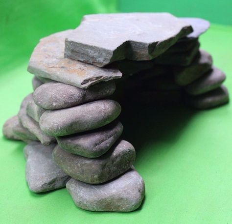 Aquarium Natural River Stone Cave Stacking Rocks Kit Decoration Reptile Medium  www.DriftwoodWarehouse.com   #DriftwoodWarehouse Diy Aquarium Decor, Turtles Pet, Bearded Dragon Terrarium Ideas, Stacking Rocks, Terrariums Diy, Bearded Dragon Terrarium, Tanaman Air, Turtle Aquarium, Bearded Dragon Habitat