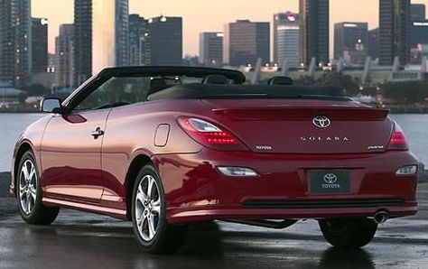 Toyota Solara Convertible, Toyota Solara, S Car, Amazing Cars, My Ride, Wind Screen, The Net, Toyota Camry, Lime Green