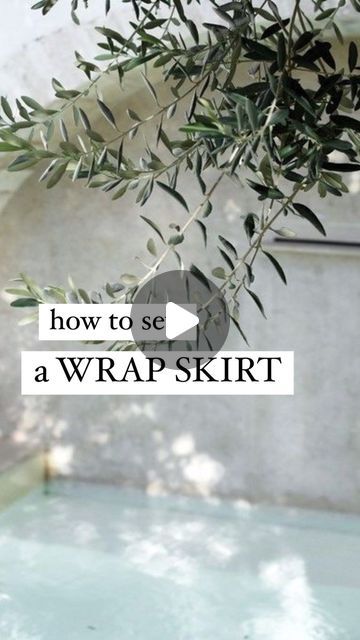 avelird | sewing & design experiments on Instagram: "How to sew a simple wrap skirt tutorial 

My fabric is linen, very stable and thick • perfect for solid useful pockets 

You can find a video about the hemline measurements on my page if you’re not sure how wide should it be 

Enjoy ✨" Wrap Skirt Tutorial, Wrap Skirt Sewing Pattern, Skirt Tutorial, Wrap Around Skirt, Sewing Skirts, Sewing Design, Sewing Tips, How To Sew, Wrap Skirt