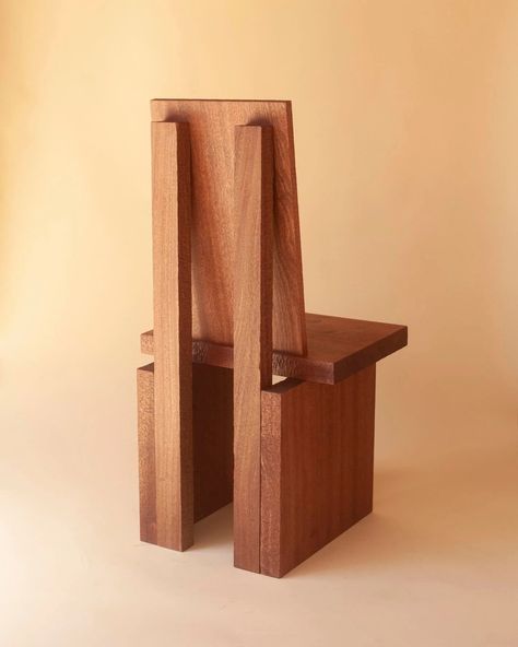 Chair by CFP, Chairs – Claude Home Diy Bank, Wood Chair Diy, Wood Chair Design, Scandinavian Chairs, Wood Side Chair, Small Woodworking Projects, Easy Wood Projects, Folding Furniture, Diy Chair