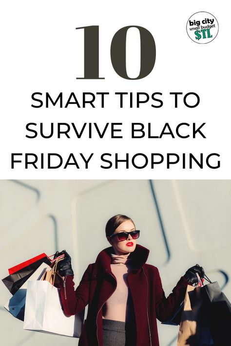 Black Friday means shoppers can score some major deals. Check out these ten tips to help you survive Black Friday shopping and save even more. The top tips are to check the ads and make a plan! Black Friday Outfit Shopping, Black Friday Shopping Outfit, Friday Meaning, Friday Outfit, Healthy Halloween, Fitness Progress, Make A Plan, Halloween Sale, Budgeting Tips