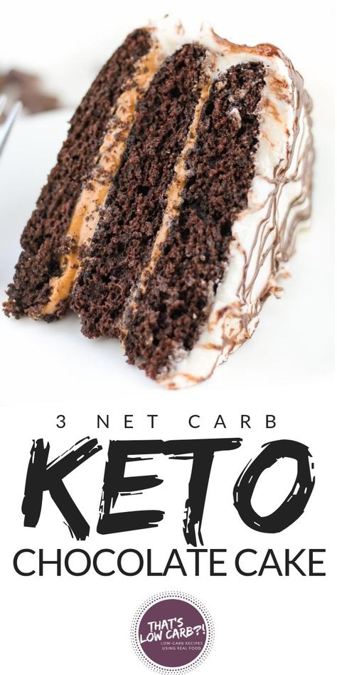 Keto Chocolate Cake, Low Carb Dessert, Keto Cake, Keto Brownies, Keto Chocolate, Keto Cheesecake, Keto Diet Menu, Net Carbs, Diet Keto