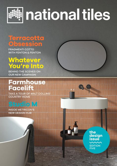 National Tiles Magazine - issue 5 by nationaltiles - Issuu National Tiles Bathroom, National Tiles, Oak Timber Flooring, Resilient Flooring, Magazine Issue, Bathroom Reno, Timber Flooring, Bathroom Renos, New Things To Learn