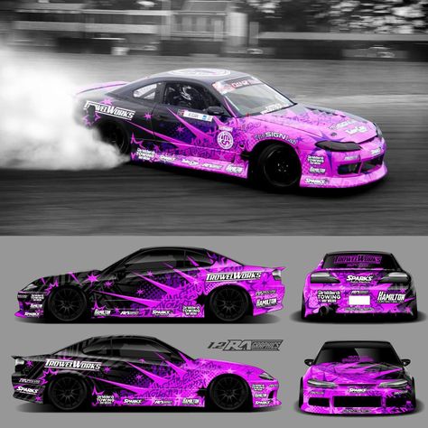 Car X Drift Racing Livery, Race Car Wrap Design, Wrap Design Car, Drift Car Design, Racing Car Design Ideas, Cool Car Wrap Designs, Drift Livery Design, Car Wrap Design Ideas Graphic Designers, Drift Car Livery Design