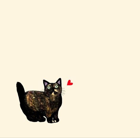 Torti Cat Tattoo, Tortoise Shell Cat Aesthetic, Tortie Cat Tattoo, Cute Cats Doodle, Tortoise Cat, Cat Obsession, Kitten Art, Cat Doodle, Cute Prints