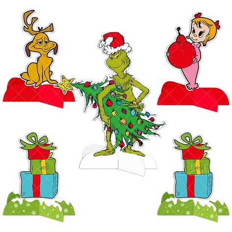 Act Now! Gomind 5PCS/Set Christmas Grinch Hanging Swirl Decorations Grinch Christmas Party Supplies Happy Birthday Grinch Cake Topper Decor for Christmas Birthday Party - Walmart.com Table Decorations Green, Party Decorations Green, Green Christmas Party, Streamer Party Decorations, Grinch Cake, Green Christmas Decorations, 90th Birthday Decorations, Xmas Table Decorations, Grinch Decorations