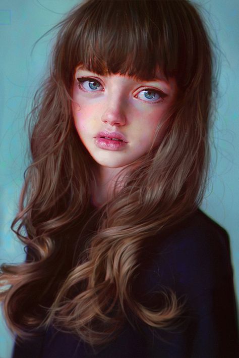 Irakli Nadar, Digital Painting Portrait, Foto Art, Painting Gallery, Pencil Portrait, Digital Portrait, Manga Drawing, 그림 그리기, Portrait Drawing