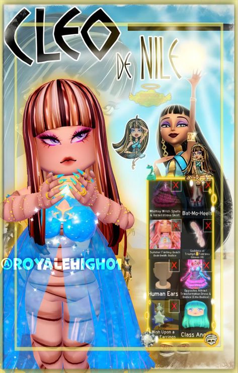 Royale High Mystical Creatures, Pick An Age 0-100 Years Old Royale High Outfit, Heroes Vs Villains Royale High Outfit, Living Doll Royal High, Jungle Animals Royale High, Royal High Costumes, Hero’s Vs Villains Royale High, Monster Mash Royal High, Anime/cartoon Royale High Theme