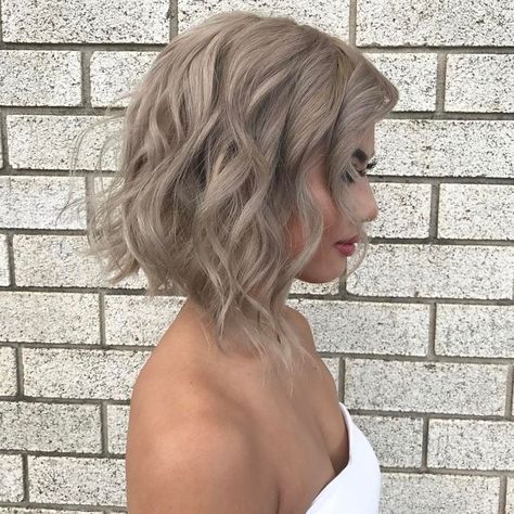 Ash Blonde Short Hair, Hair Ideas Short, Blonde Short Hair, Ash Blonde Hair Colour, Ash Blonde Balayage, Blonde Short, Short Hair Ideas, Ash Blonde Hair, Ombré Hair