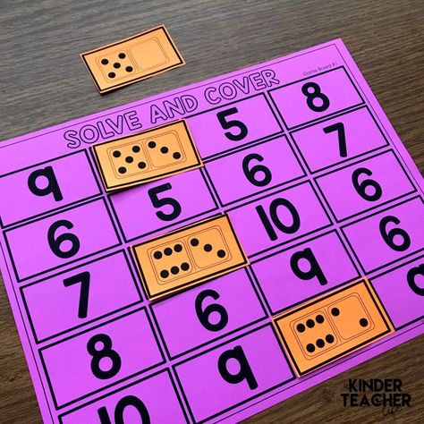 The Best Decomposing Math Center Activities - A Kinderteacher Life Dot Day Math Activities, Kindergarten Enrichment Activities, Subtraction Math Games, Math Games Kindergarten, Math Activities Kindergarten, Number Sense Games, Addition Activities Kindergarten, Kindergarten Math Centers, Way Finding