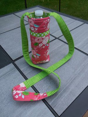 Vicki's Crafts and Quilting: Water bottle holder and concert Water Bottle Holder Pattern Sewing, Water Bottle Holder Pattern, Country Fest, Wine Bottle Gift Bag, Water Bottle Holder, Bus Ride, Country Music Artists, Pattern Sewing, My Hubby