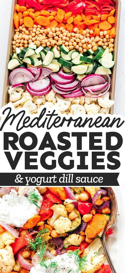 Roasted Veggies With Sauce, Medditeranean Vegetable Recipes, Fertility Dinner Ideas, Mediterranean Diet Sauces, Mediterranean Diet Meatless Meals, Daniel Fast Recipes Dinner Main Dishes, Mediterranean Diet Vegetables, Mediterranean Diet Side Dishes, Mediterranean Diet Vegetarian