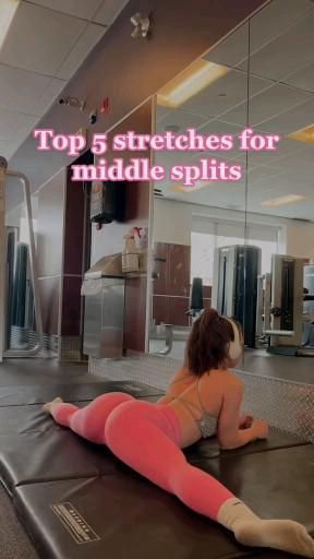 Middle Splits, The Splits, Probiotic Supplement, Indoor Gym, Workout Splits, Daily Yoga Workout, Dancer Workout, Smoothie Challenge, Quick Workout Routine