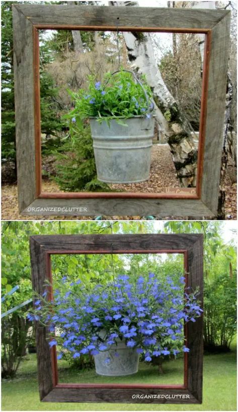 Garden Diy Decoration Ideas, Whimsical Crafts, Diy Lawn, Garden Wallpaper, Whimsical Style, Pallet Garden, Garden Deco, Garden Art Sculptures Diy, Garden Artwork