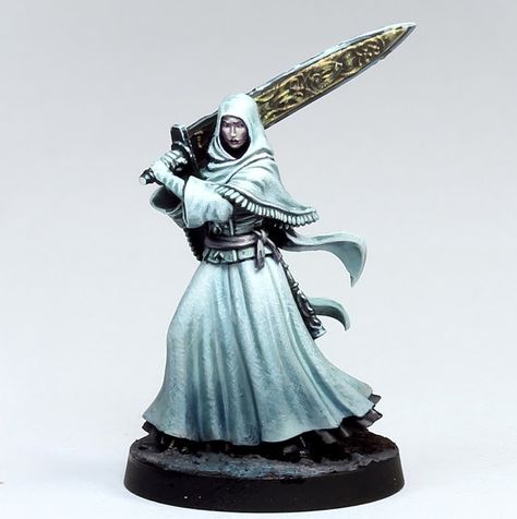 Bloodborne Miniature, Bloodborne Painting, Bloodborne Boss, Father Gascoigne, Winter Lantern, Dnd Minis, Bloodborne Art, Old Blood, Dnd Miniatures