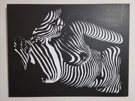 3d art optical illusion, op art, optical illusion, art, illusion, abstract art, zebra, stripe, nature, chalk out, graphic design, paper, retro, illustration, head Silhouette Art Black, Illusion Black And White, Illusion Kunst, Lady Silhouette, Weird Photography, Scroll Saw Patterns Free, Lino Art, Art Optical, Victor Vasarely