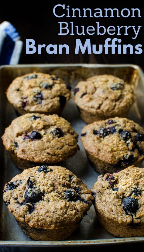 Cinnamon Bran Muffins, All Bran Cereal Muffins Recipe, All Bran Cereal Recipes, Wheat Bran Recipes, Bran Muffins With All Bran Cereal, Bran Blueberry Muffins, Bran Cereal Muffins, Healthy Bran Muffins, Blueberry Bran Muffins