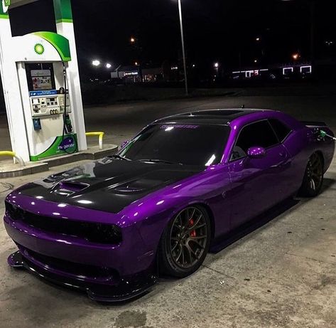 Purple Car, Dodge Muscle Cars, Custom Muscle Cars, Street Racing Cars, Fancy Cars, Street Racing, Triumph Motorcycles, Pretty Cars, American Muscle