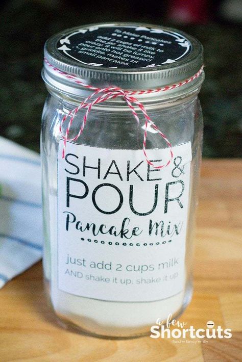 Drop Sugar Cookie Recipe, Mason Jar Mixes, Salad Dip, Homemade Milkshake, Drop Sugar Cookies, Pancake Mix Recipe, Homemade Pancake Mix, Homemade Dry Mixes, Cheesecake Bites Recipe