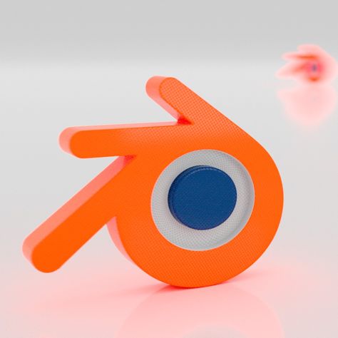 Blender Logo Blender Logo, Magazine Ideas, 3d Blender, Design Aesthetics, 3d Icons, App Logo, 3d Logo, Blender 3d, Dream Board