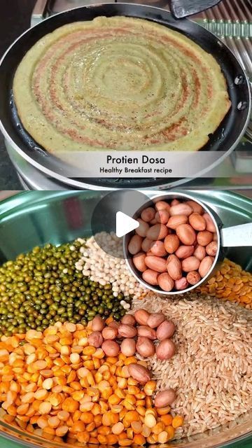 SilpaVinay's Vinsi Kitchen on Instagram: "Try this healthy protein rich dosa with yummy carrot chutney..." Healthy Indian Recipes Vegetarian, Jowar Recipes, Indian Diet Recipes, Protein Rich Snacks, Oat Recipes Healthy, Overnight Oats Recipe Healthy, Healthy Indian Recipes, Breakfast Recipes Indian, Vegetarian Fast Food