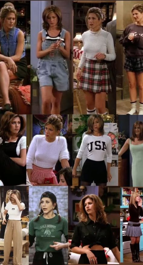 Ross From Friends Outfits, Tv Fashion Icons, Friends Cast Outfits, Friends Series Outfits, 90s Tv Shows Outfits, Friends Birthday Dinner Outfit Ideas, Topanga Lawrence Outfits, Friends Tv Show Outfits, Grad Pictorial