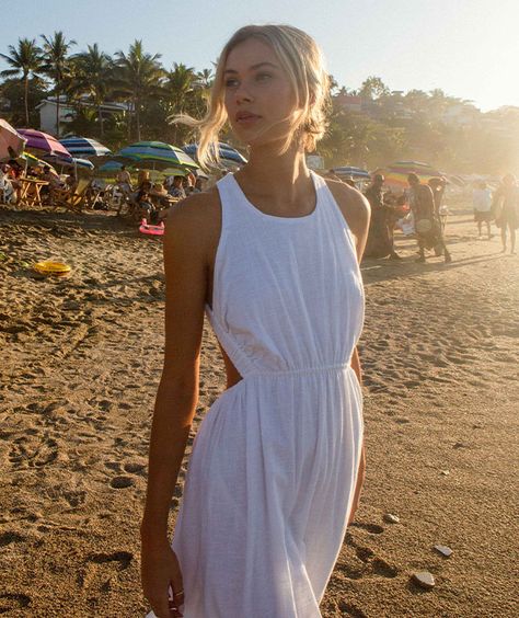 Beach & Summer Dresses - Shop online | Billabong Billabong Dresses Summer, Billabong Maxi Dress, Gauzy Dress, Womens Beach Dresses, Honeymoon Style, Billabong Dress, Beach Dresses Summer, Billabong Women, Long Sleeve Shift Dress