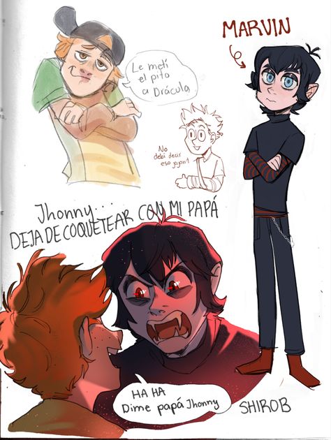 Cartoon As Anime, Hotel Transylvania, Gay Art, Cute Comics, Disney Fan Art, Disney And Dreamworks, Drawing Reference Poses, Otaku Anime, Disney Art