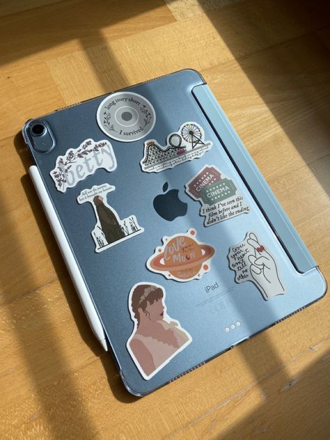 Decorate Ipad Case, Ipad Air 4 Aesthetic, Ipad Case Stickers, Aesthetic Taylor Swift, Ipad Inspo, Clear Phone Case Design, Ipad Lockscreen, 4 Aesthetic, Ipad Organizer