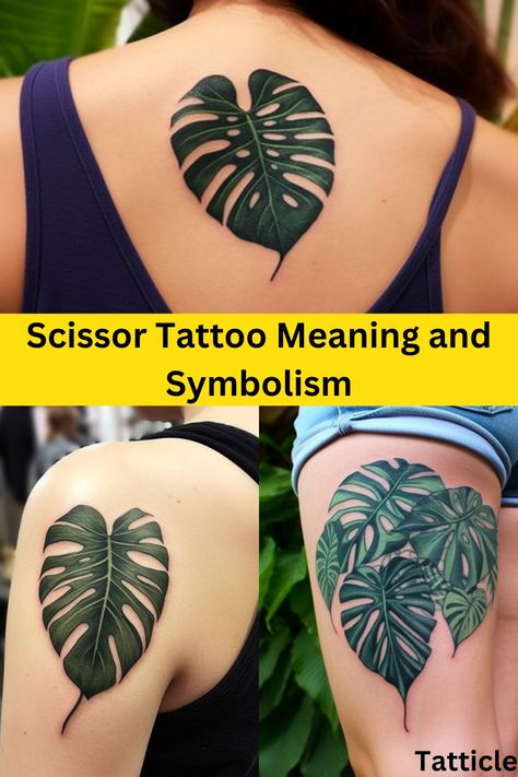 Monstera Tattoo Monstera Tattoos Leaves, Traditional Tattoo Upper Arm, Monstera Tattoos, Monstera Leaf Tattoo, Monstera Tattoo, Tattoo Upper Arm, Realistic Flower Tattoo, Tropical Vegetation, Red Heart Tattoos