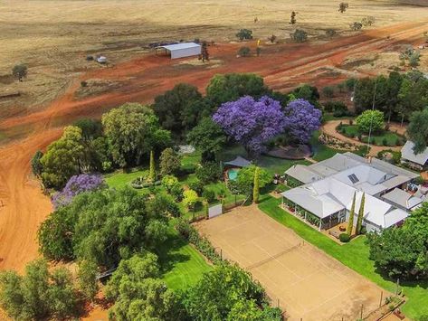 Private Airstrip, Australian Farm, Homestead Gardens, Outback Australia, Camping Spots, Farm Stay, Garden Oasis, Rest And Relaxation, Australian Homes