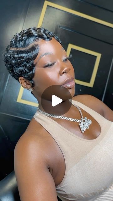 Short Hair With Weave Added, 28 Piece Quick Weave Short Pixie Curly, Quick Weave Finger Waves, Short Quickweaves For Black Women, Weave Bob Hairstyles For Black Women, 27 Piece Quick Weave Pixie Black Women, Quick Weave Bob With Closure, Short Quick Weave Styles 27 Piece, Pixie Quick Weave Black Women