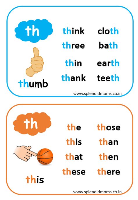 Th Phonics Worksheet, Th Diagraph Activities, Th Activities Digraph, Th Worksheets Digraph, Th Words Worksheets, Th Worksheet, Th Phonics, Digraphs Kindergarten, Digraph Th