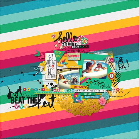 Credits: Beat The Heat collab by Just Jaimee and Mye De Leon http://the-lilypad.com/store/Beat-The-Heat-Collab-Kit.html Heat Poster, Digi Scrap, Beat The Heat, The Heat, Summer Fun, Life Is Good, Art Painting, Heat, Social Media