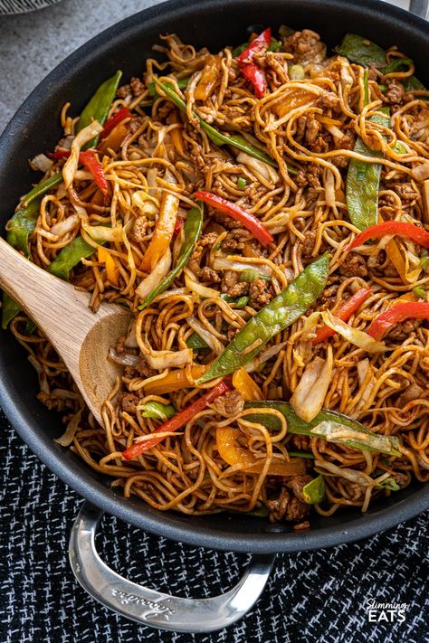 Pork And Noodles, Recipes With Hoisin Sauce, Hoisin Pork, Stir Fried Vegetables, Stir Fry Recipes Healthy, Pork Stir Fry Recipes, Egg Noodle Recipes, Ground Pork Recipes, Pork Noodles