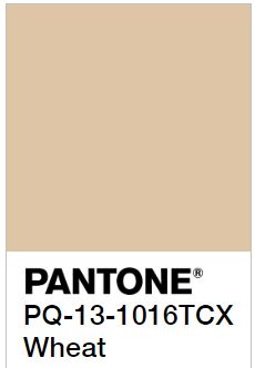 Wheat PANTONE Wheat Color Palette, Proso Millet, Year Board, Pantone Colors, Millet, Color Of The Year, Pantone Color, The North Face Logo, Mood Boards