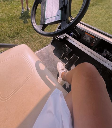 Golf Asthetic Photos, Bev Cart, 2024 Manifestations, Plans For Summer, Golf Aesthetic, Passenger Princess, Golf Inspiration, Summer Golf, Golf Stuff