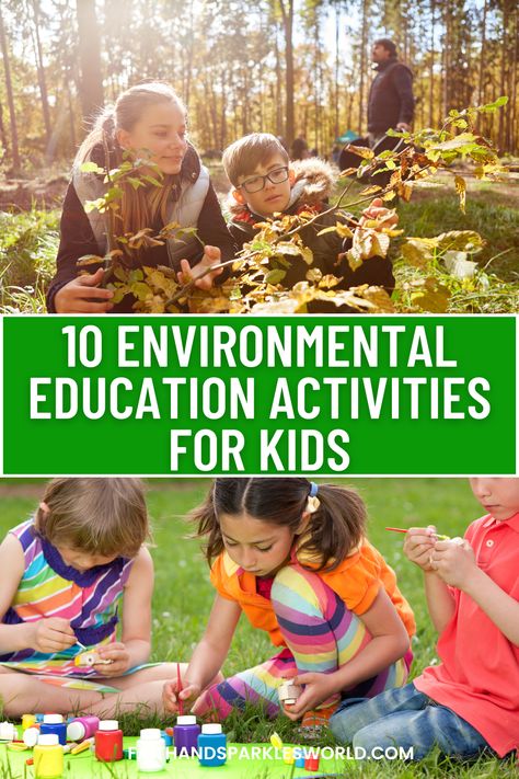 environmental education activities for kids Kids Environmental Activities, Environmental Activities For Kids, Education Activities For Kids, Kids Events Ideas, Environmental Education Activities, Environment Activities, Environmental Activities, Dramatic Play Themes, Stem Ideas