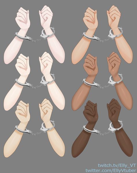 Vtuber Hand Asset, Free Vtuber Asset, Vtuber Hands, Vtuber Assets Free, Handcuffs Drawing, Vtuber Inspiration, Skin Palette, Vtuber Design, Vtuber Assets