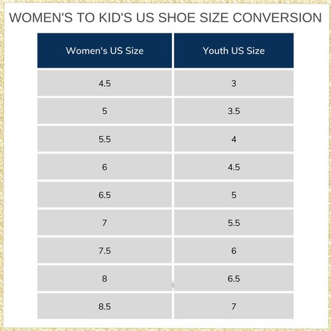 Save Money on Women's Shoes by Buying Kids' Shoe Sizes | We've Got A Conversion Chart to Make it Easy! - The Freebie Guy® ️️️